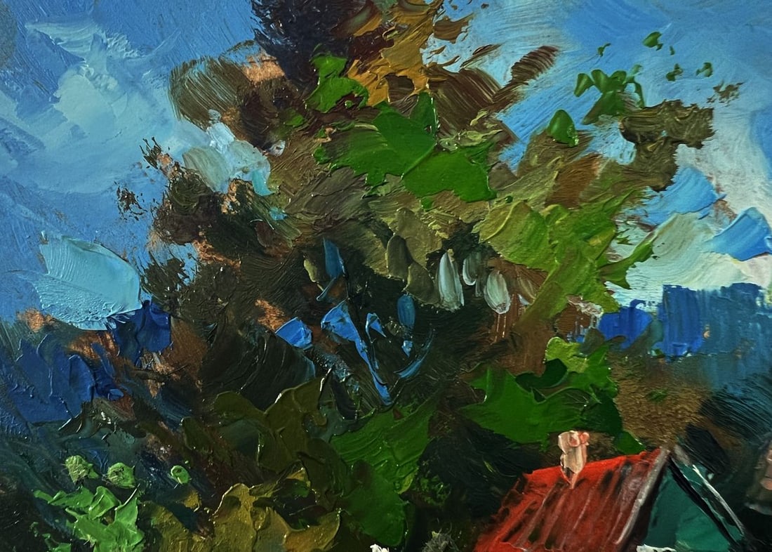 Oil painting Country walk Yuriy Suprunchuk - 7