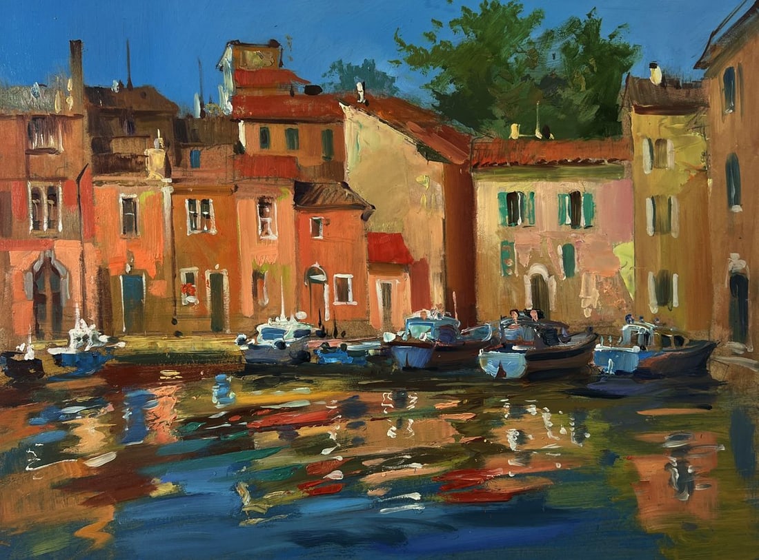 Oil painting Old street of Venice Yuriy Suprunchuk - 3