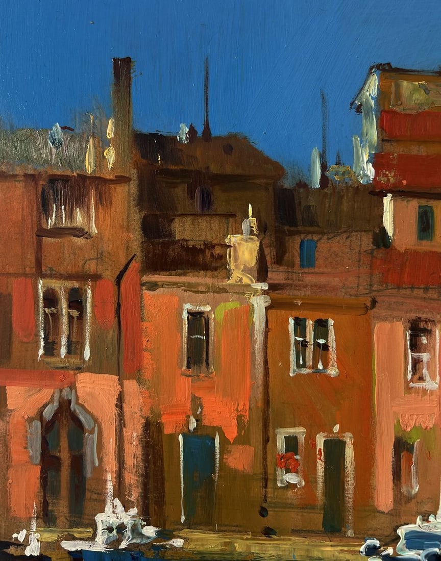 Oil painting Old street of Venice Yuriy Suprunchuk - 6