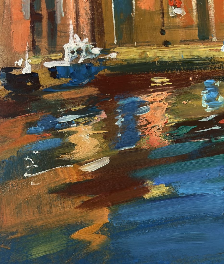 Oil painting Old street of Venice Yuriy Suprunchuk - 7