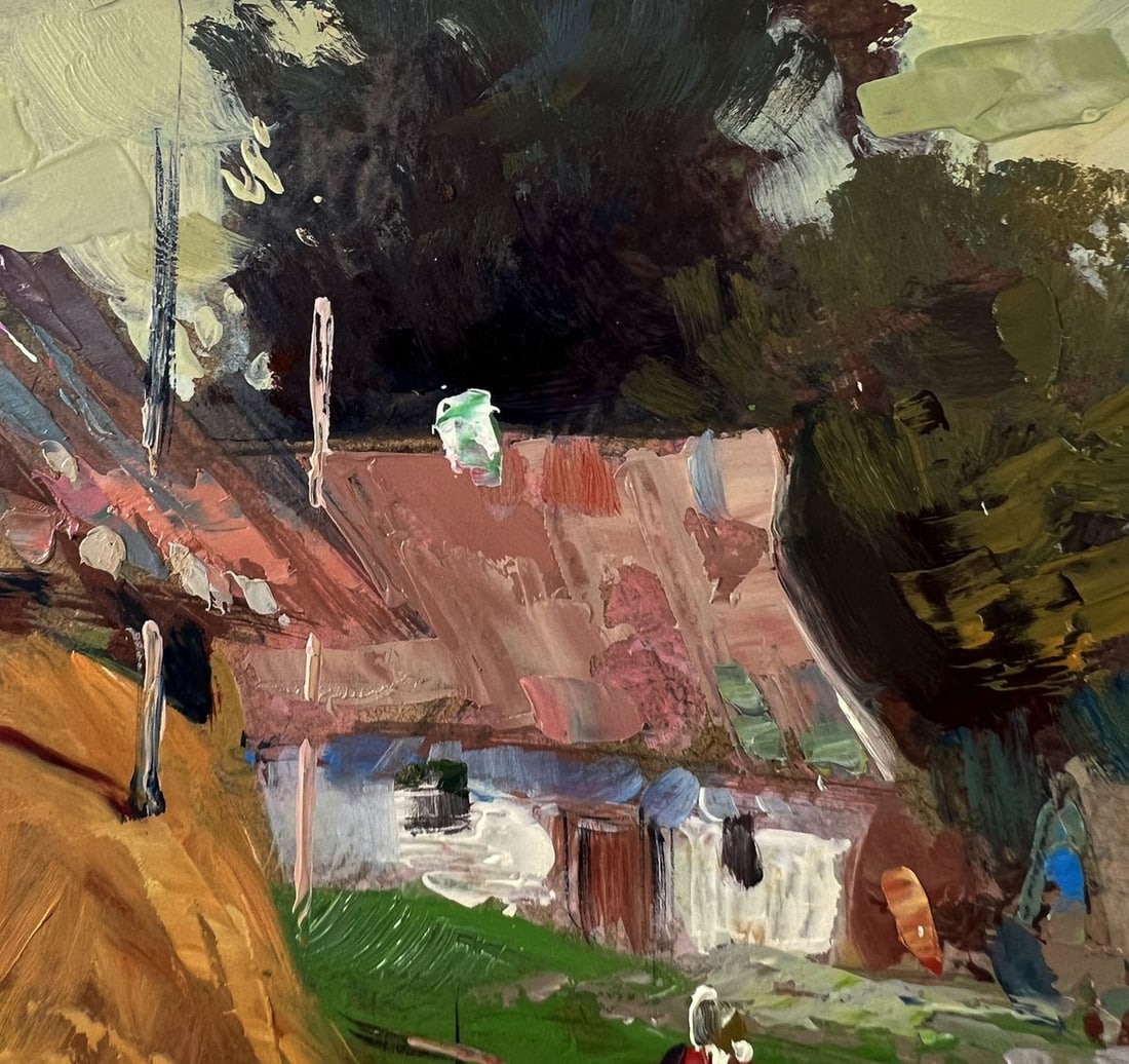 Oil painting Country house Yuriy Suprunchuk - 5