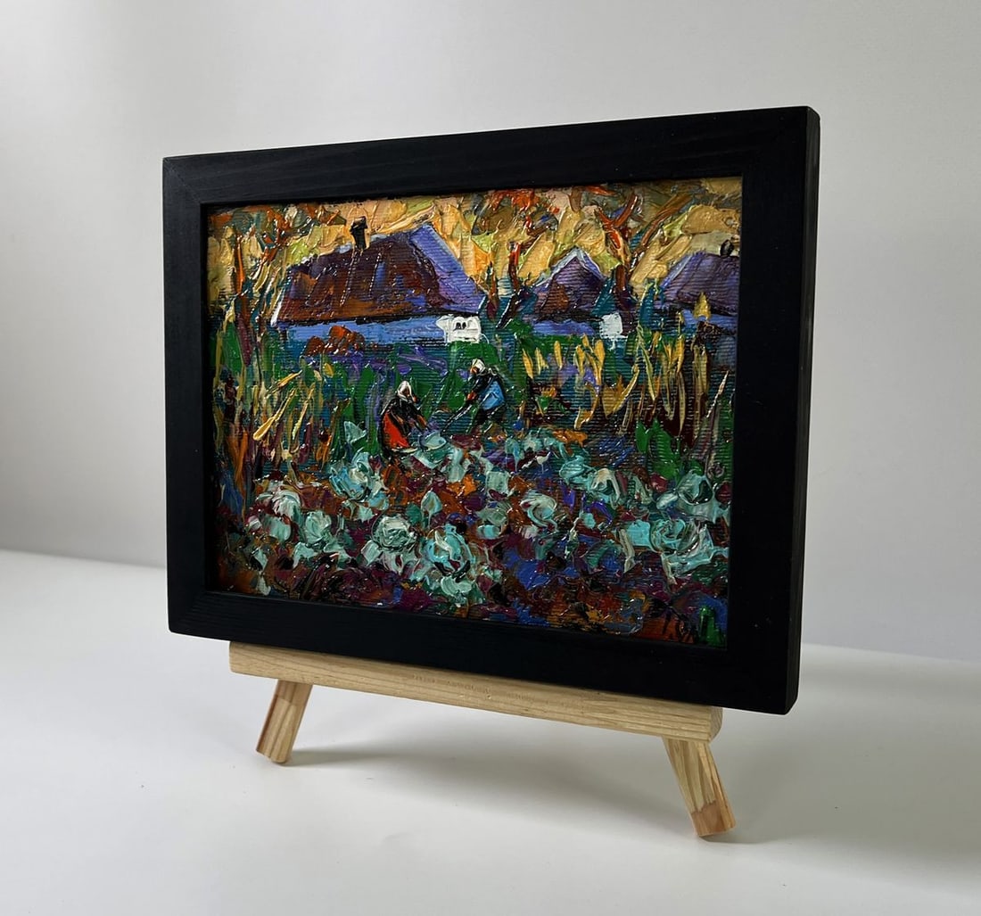 Oil painting Country garden Oleksiy Ivanyuk - 2