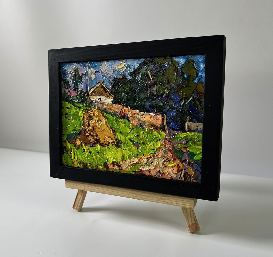 Oil painting The road home Oleksiy Ivanyuk - 2