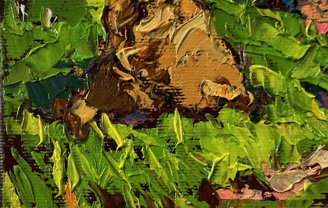 Oil painting The road home Oleksiy Ivanyuk - 6