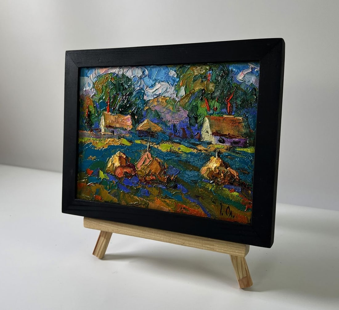 Oil painting Morning Country Breeze Oleksiy Ivanyuk - 2