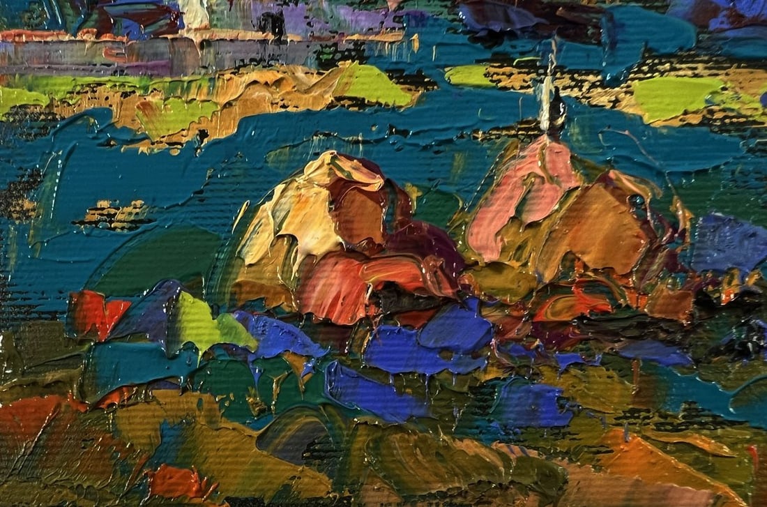 Oil painting Morning Country Breeze Oleksiy Ivanyuk - 6