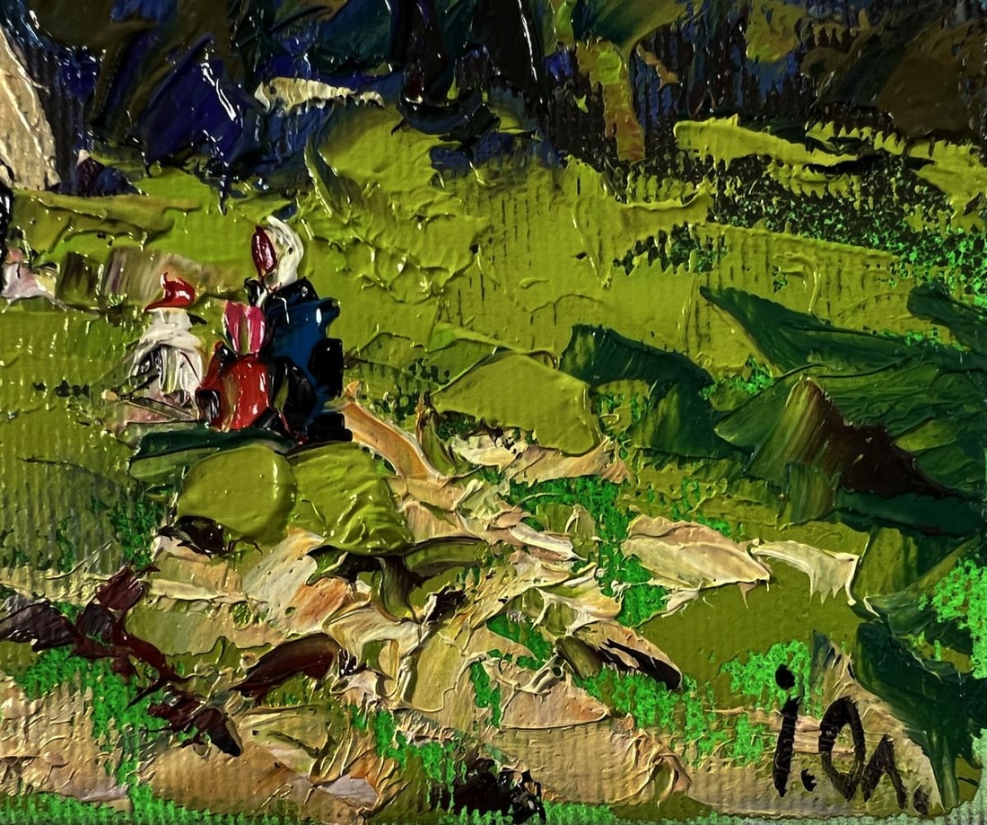 Oil painting Chapel near the village Oleksiy Ivanyuk - 5