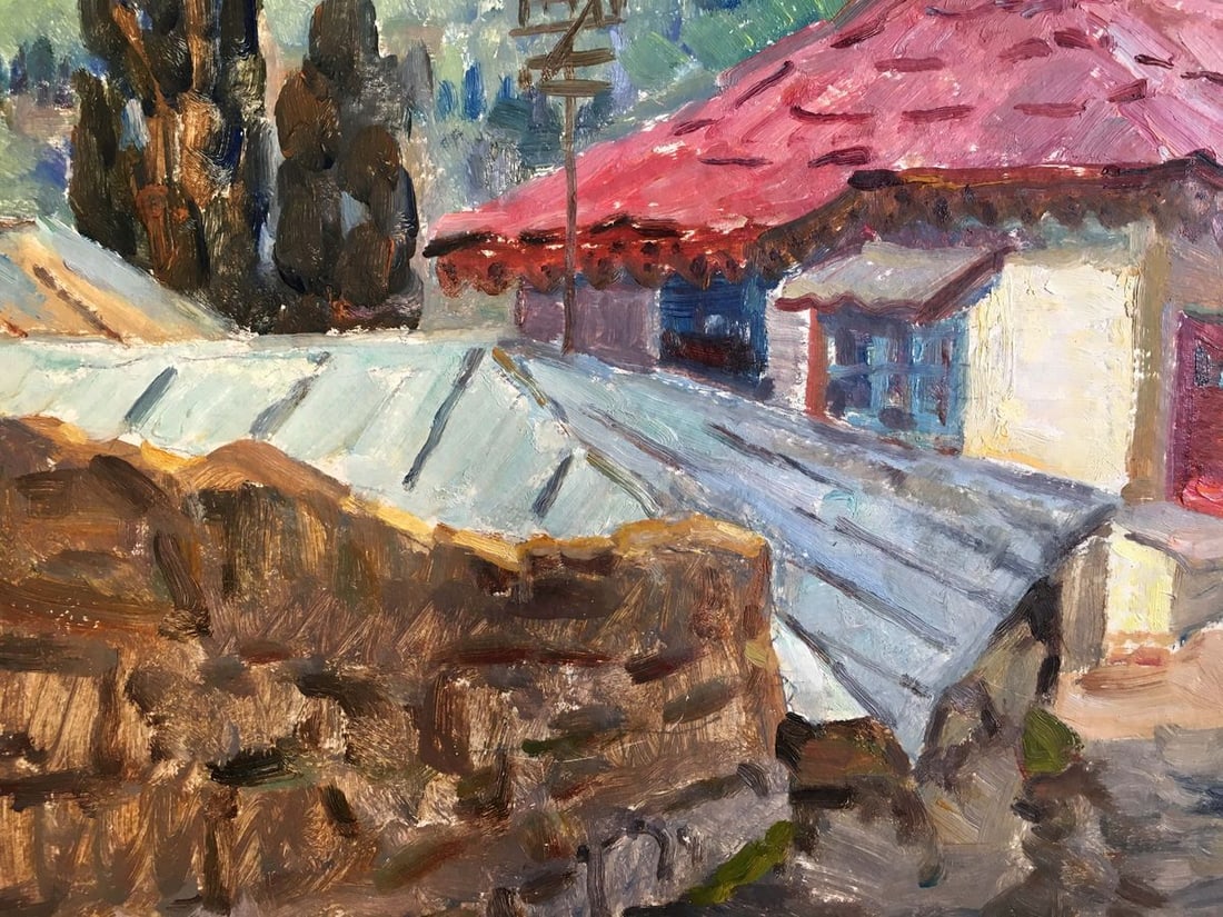 Oil painting Spring in Georgia Dziuban Ivan Feodosievich - 5