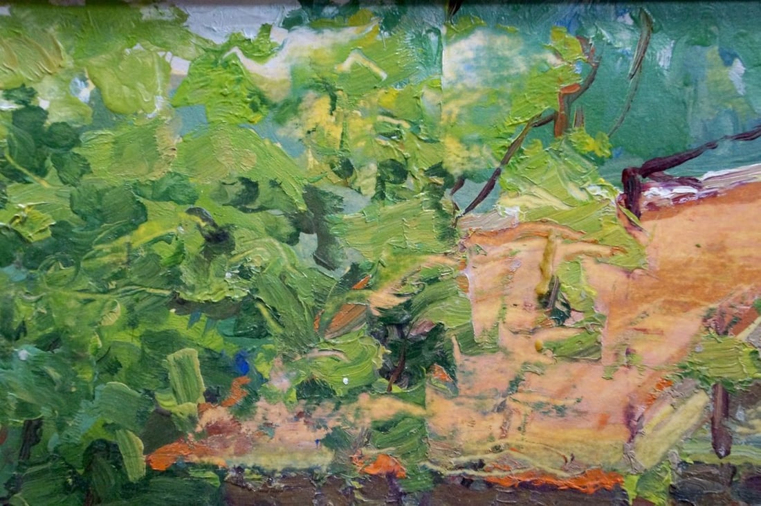 Oil painting Cottage in Zaporozhye Korostelev Vladimir Alexandrovich - 4