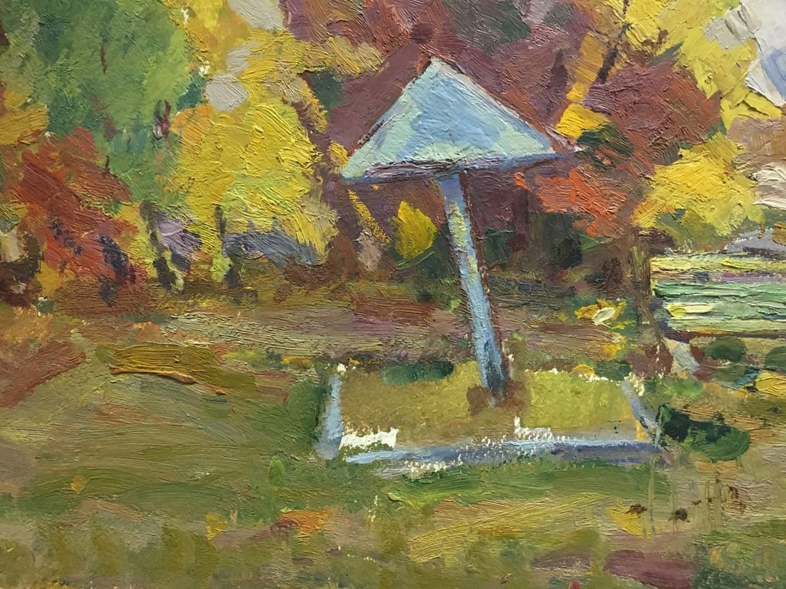 Oil painting School - 4