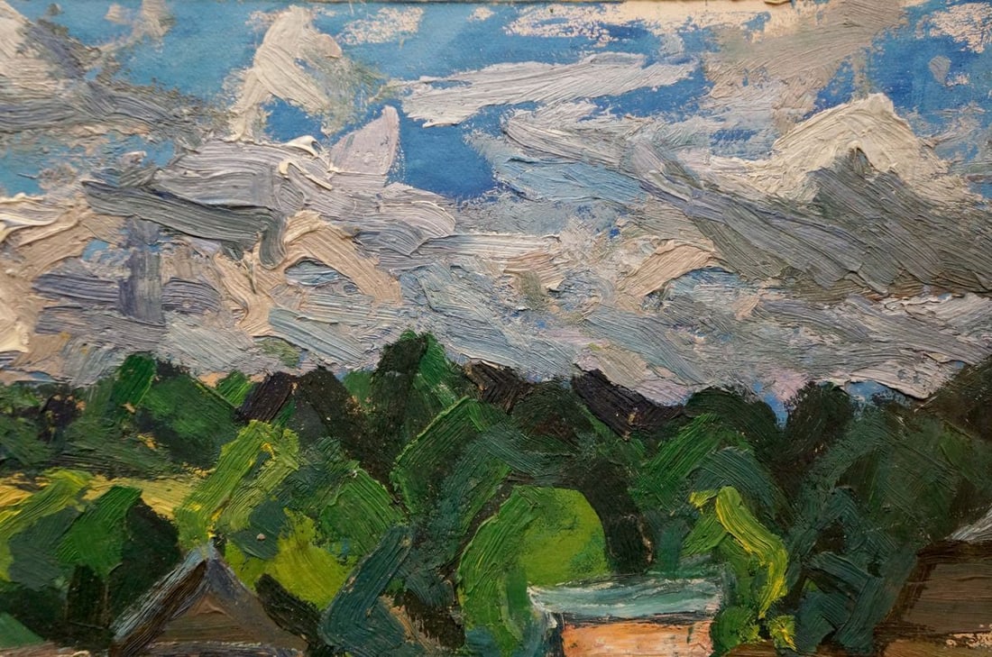 Oil painting Plowed field Dupliy Sergey Alexandrovich - 4