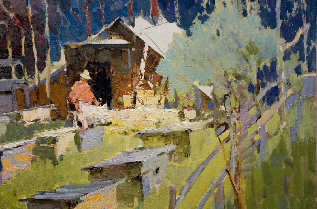 Oil painting Apiary Serbutovsky Andrey Andreevich - 4