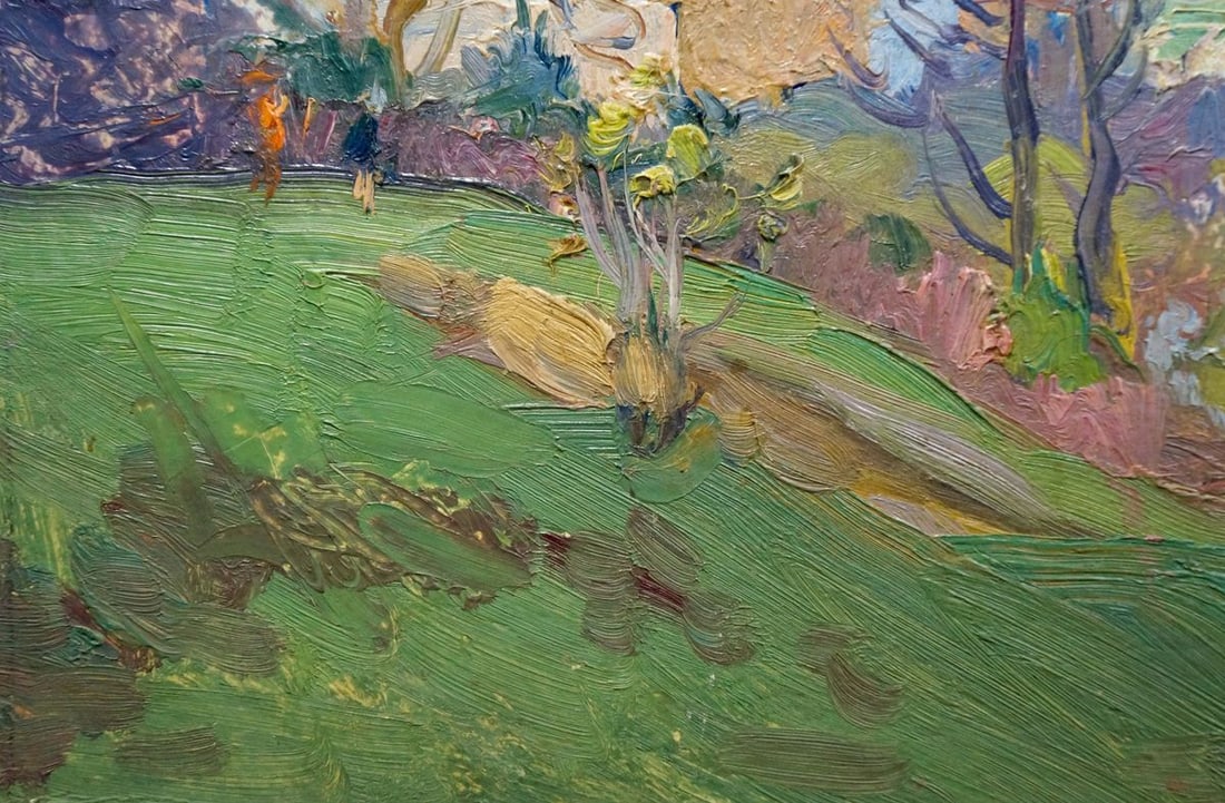 Oil painting City view - 2