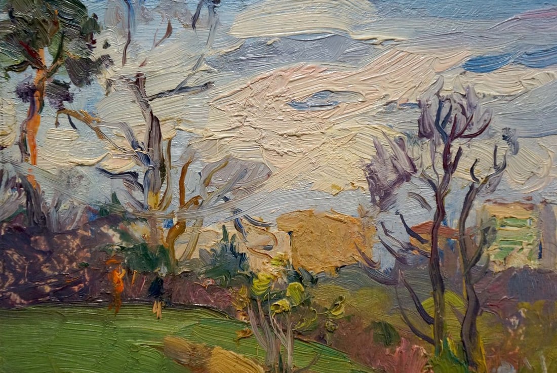 Oil painting City view - 3