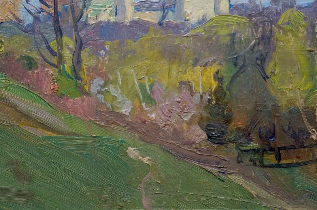 Oil painting City view - 5