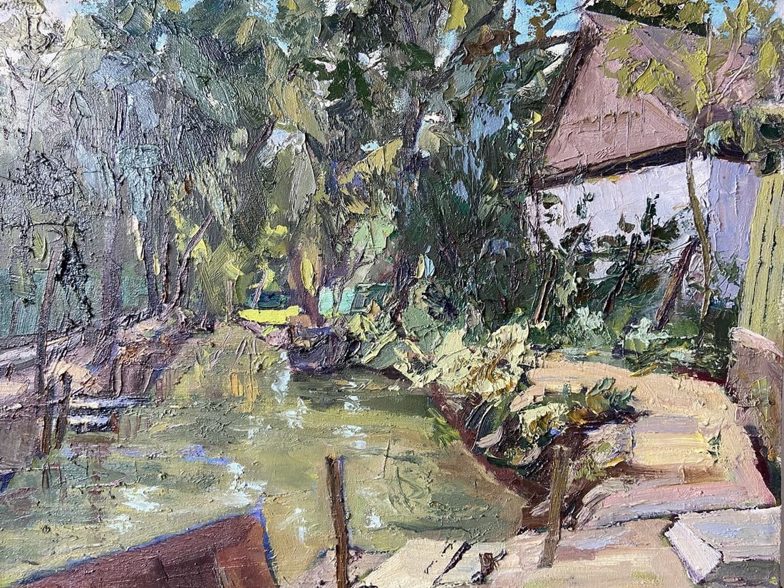 Oil painting Vilkovo Kapotenko Ivan Ivanovich - 2