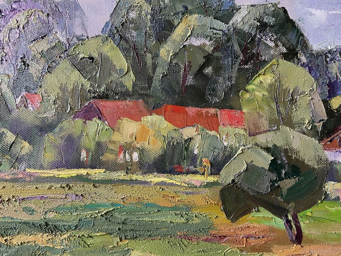 Oil painting Old manor Kapotenko Ivan Ivanovich - 6