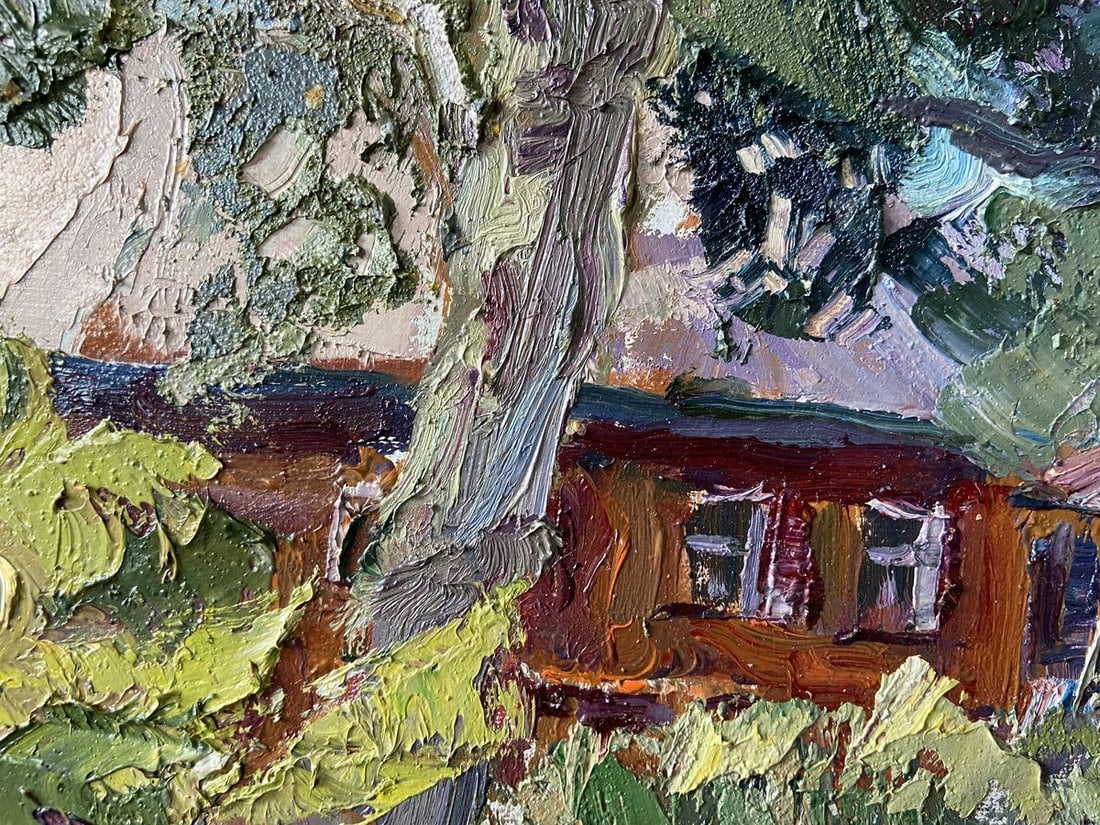 Oil painting In the shadow Kapotenko Ivan Ivanovich - 4