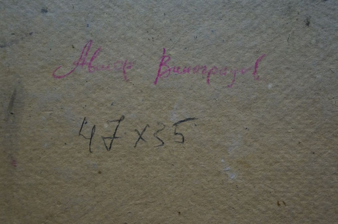 Oil painting City landscape Sergei Arsenievich Vinogradov - 8