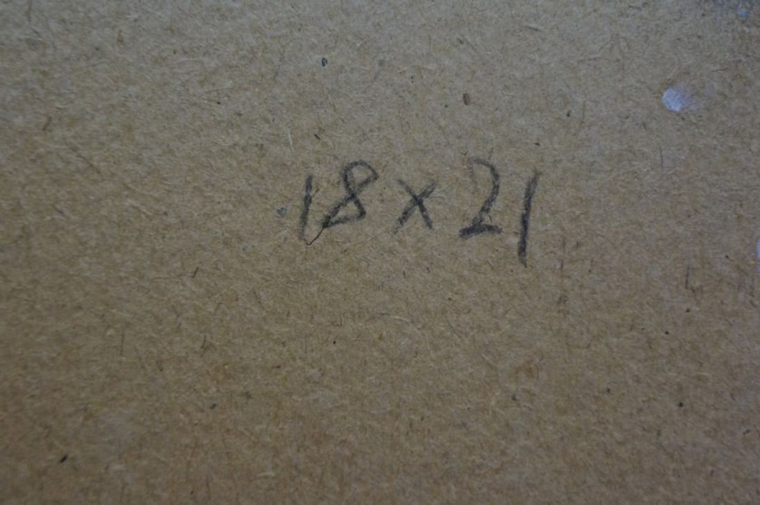 Oil painting Village landscape - 8