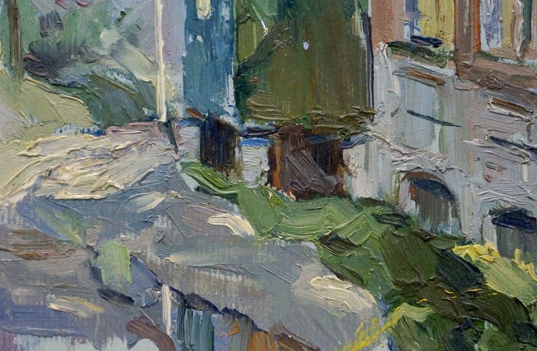 Oil painting Rustic beauty Gorobets Pavel Matveevich - 5