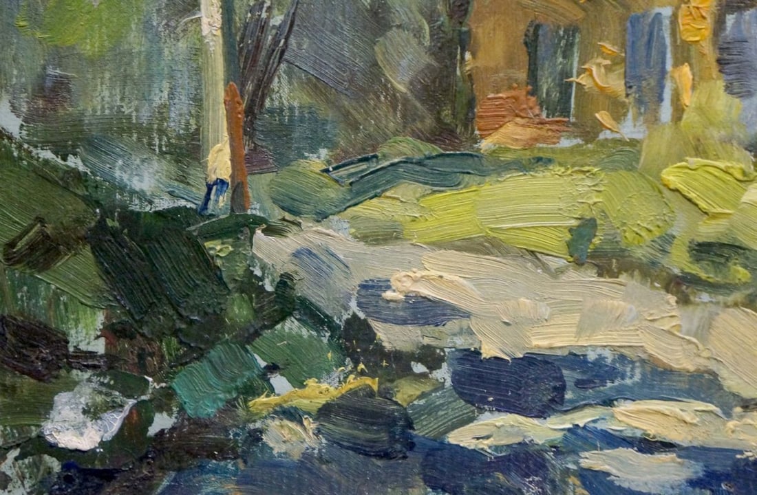 Oil painting School Gorobets Pavel Matveevich - 2