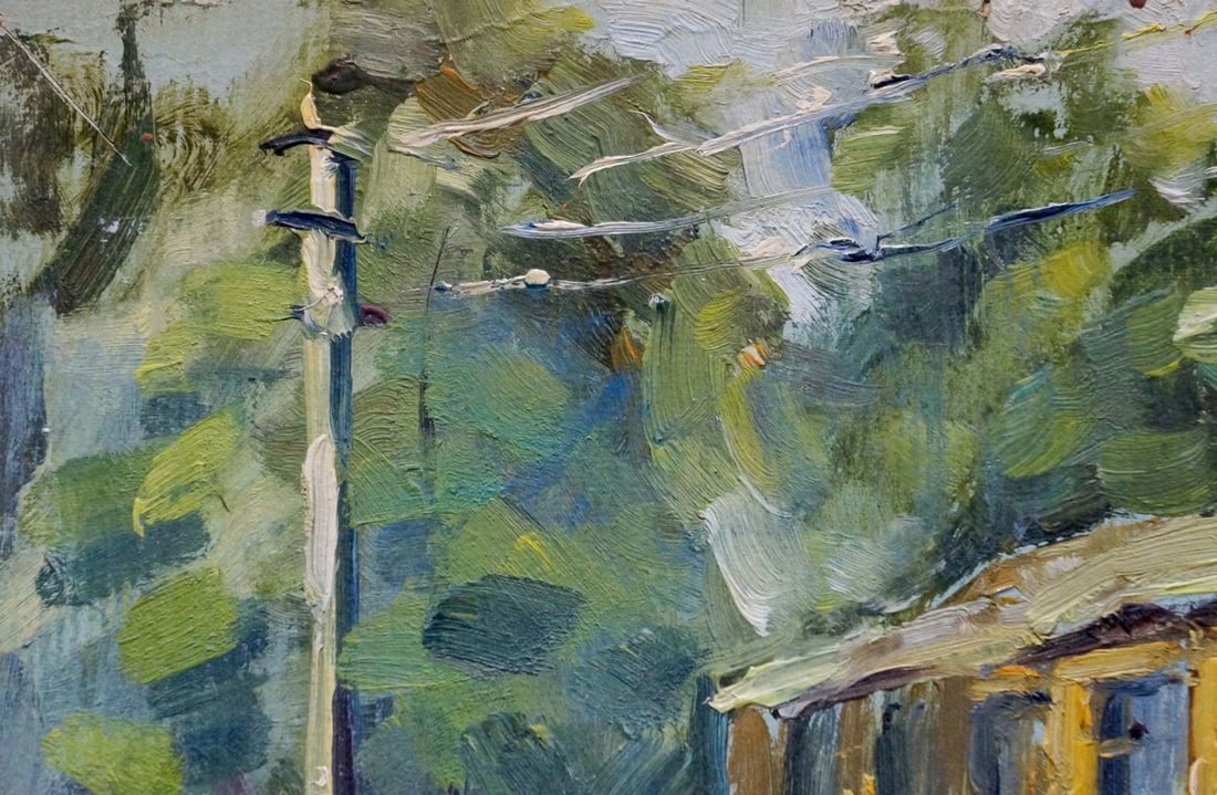 Oil painting School Gorobets Pavel Matveevich - 3