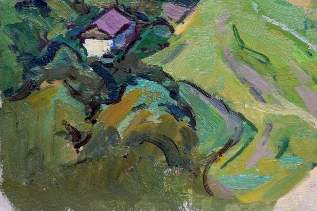 Oil painting Urban landscape Ruban Grigory Savelievich - 2