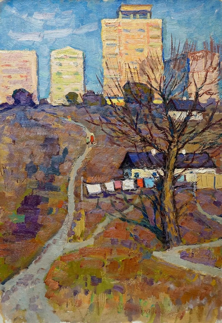 Oil painting Spring Ruban Grigory Savelievich (1 of 8)