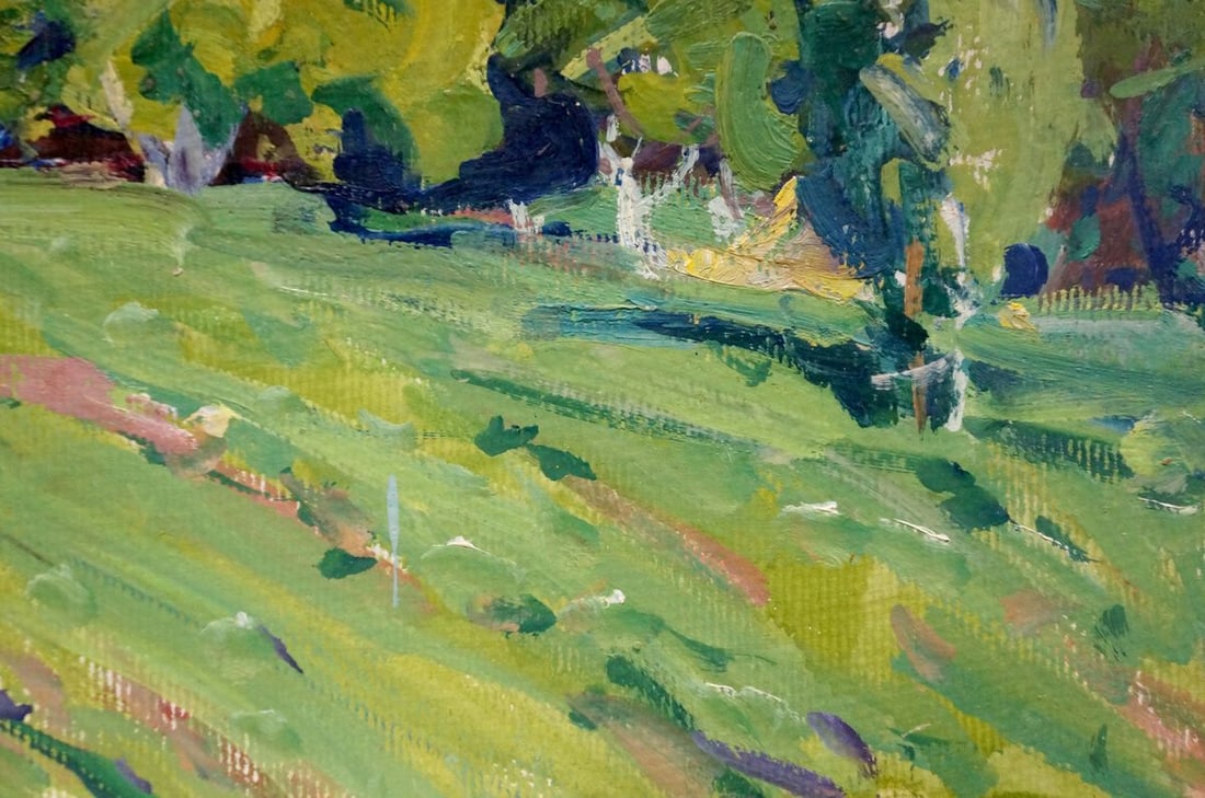 Oil painting Country life Fomin Anatoly Nikiforovich - 5