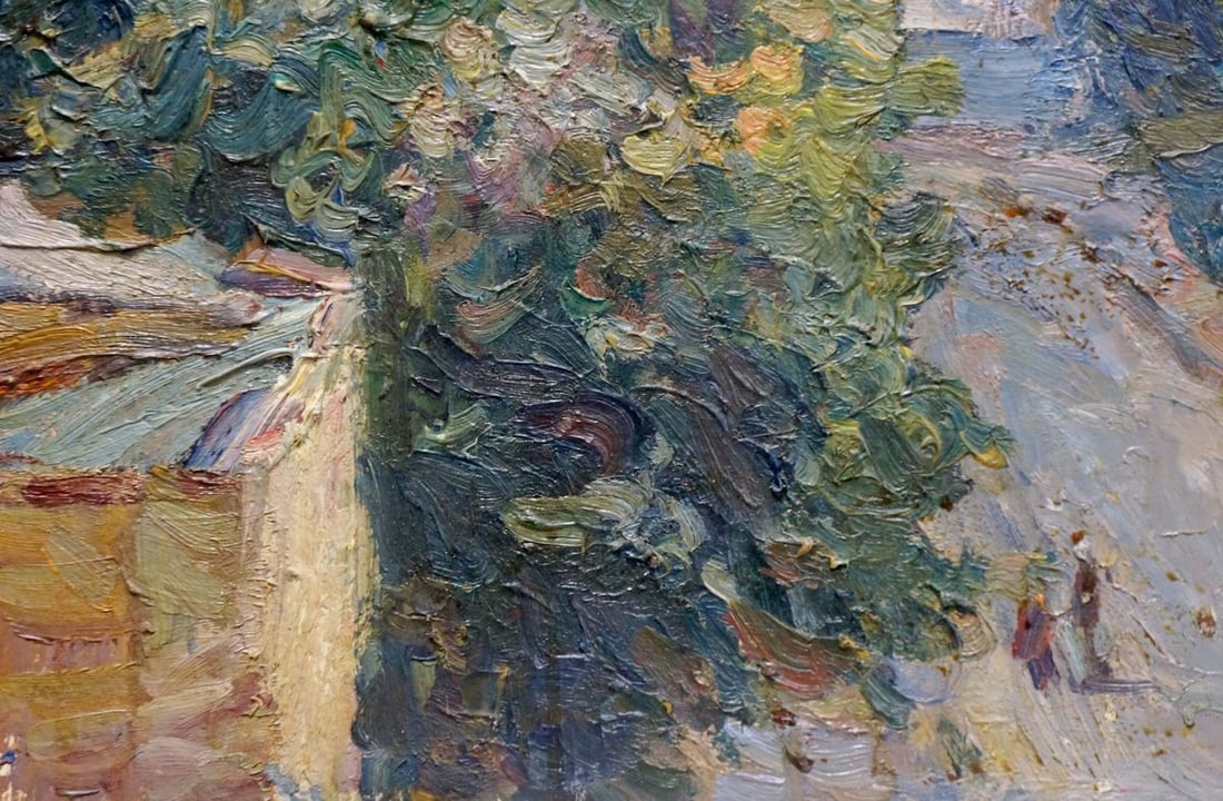 Oil painting Urban landscape Migulko Viktor Vasilievich - 2