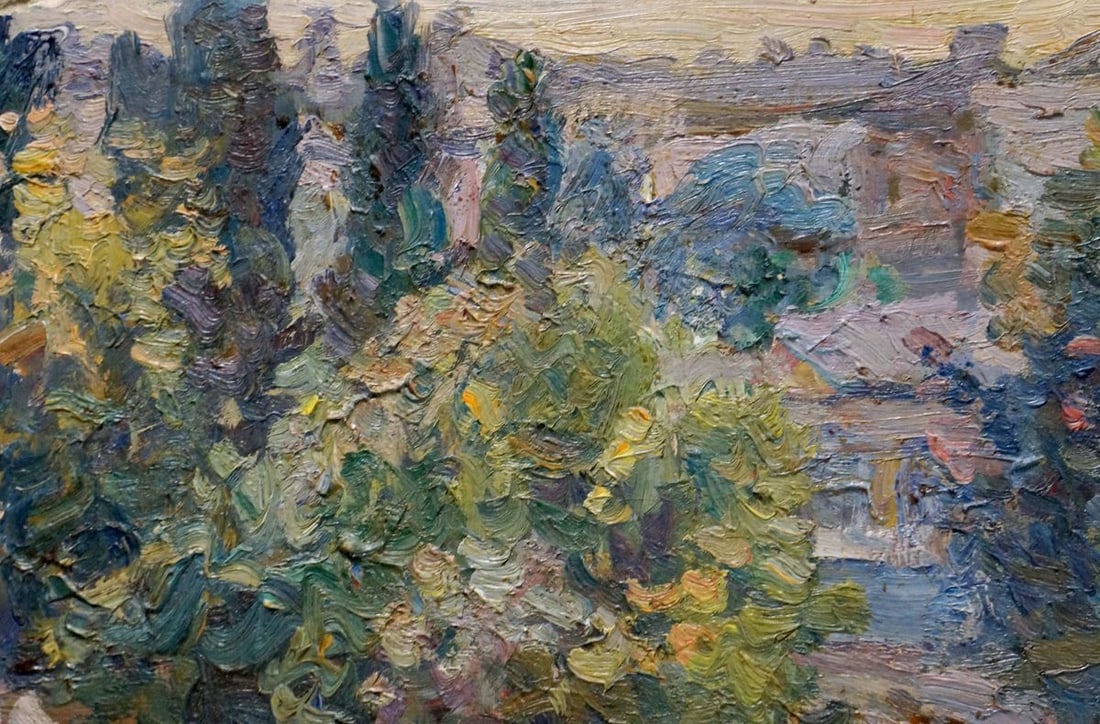 Oil painting Urban landscape Migulko Viktor Vasilievich - 3
