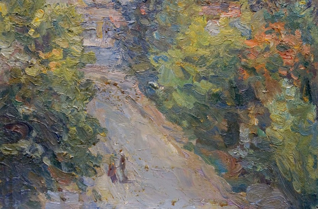 Oil painting Urban landscape Migulko Viktor Vasilievich - 5