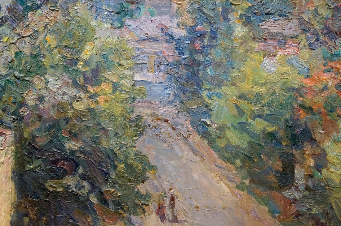 Oil painting Urban landscape Migulko Viktor Vasilievich - 6