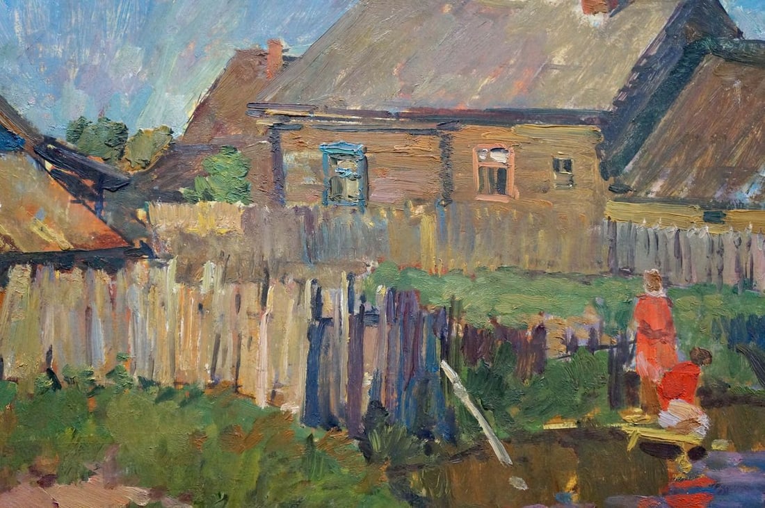 Oil painting Evening Baumeister Oleg Viktorovich - 6