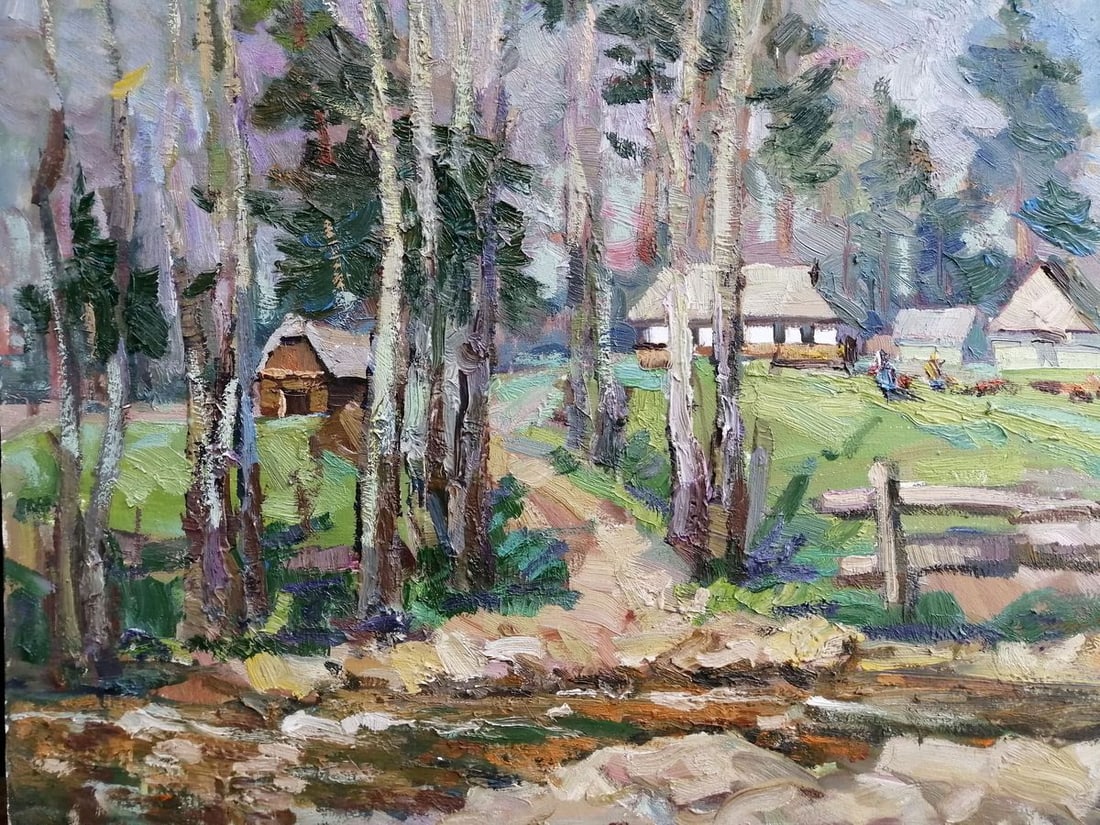 Oil painting Carpathians Kalenyuk Oksana - 5