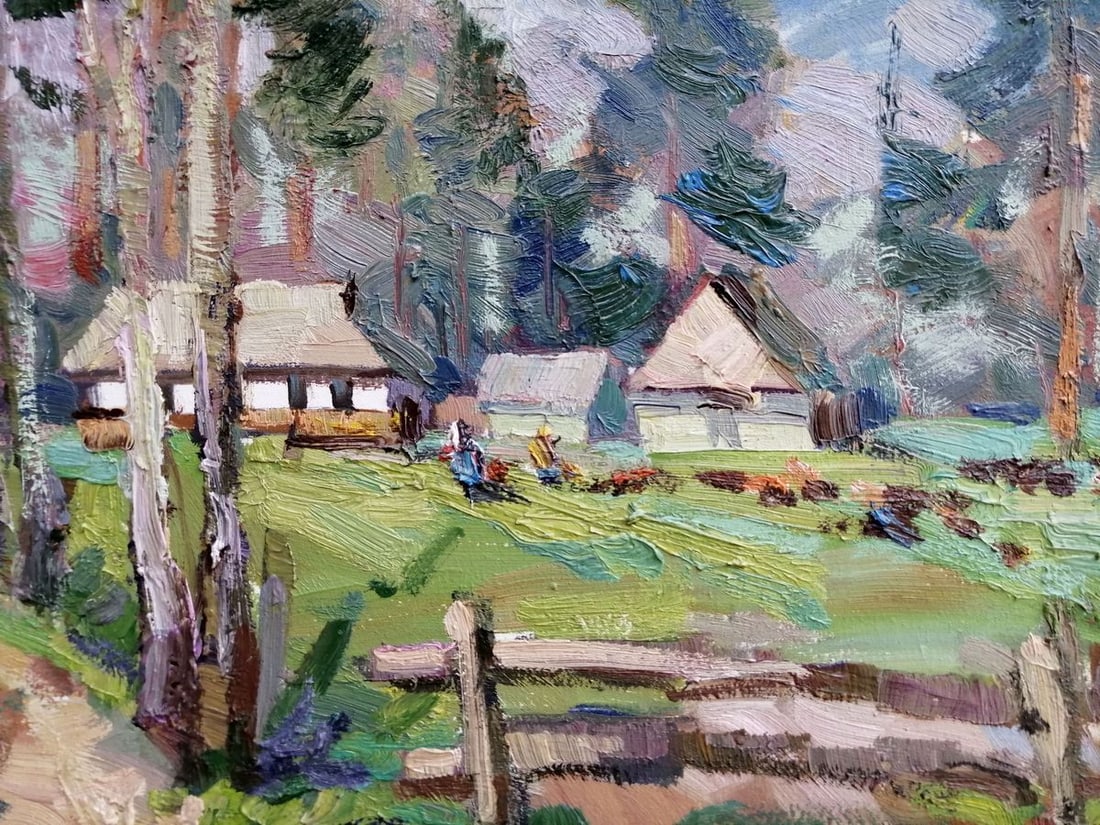 Oil painting Carpathians Kalenyuk Oksana - 7