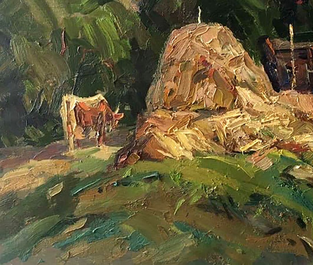 Oil painting The sun goes down Kalenyuk Alex - 4