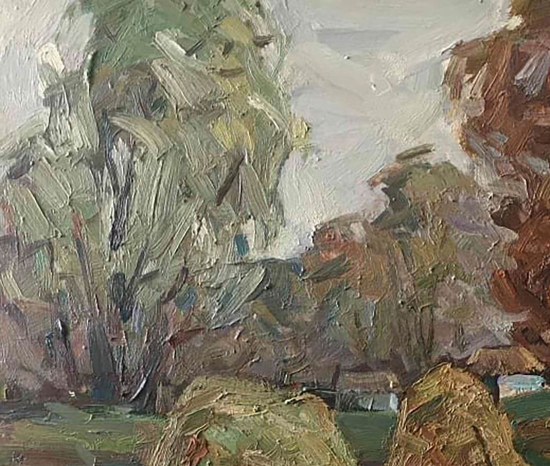 Oil painting Autumn morning Kalenyuk Alex - 2