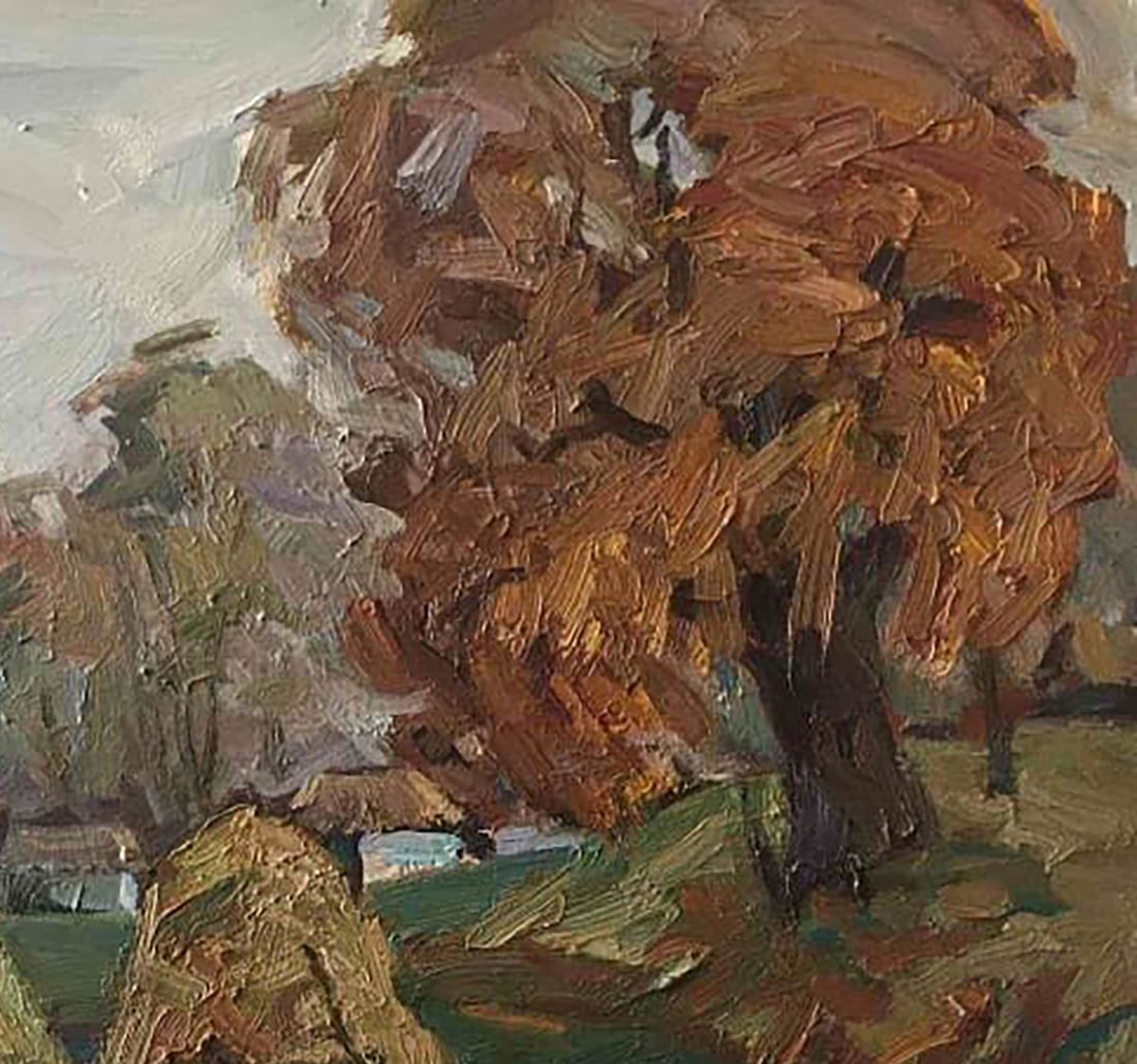 Oil painting Autumn morning Kalenyuk Alex - 3