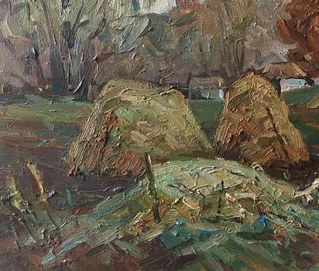 Oil painting Autumn morning Kalenyuk Alex - 4