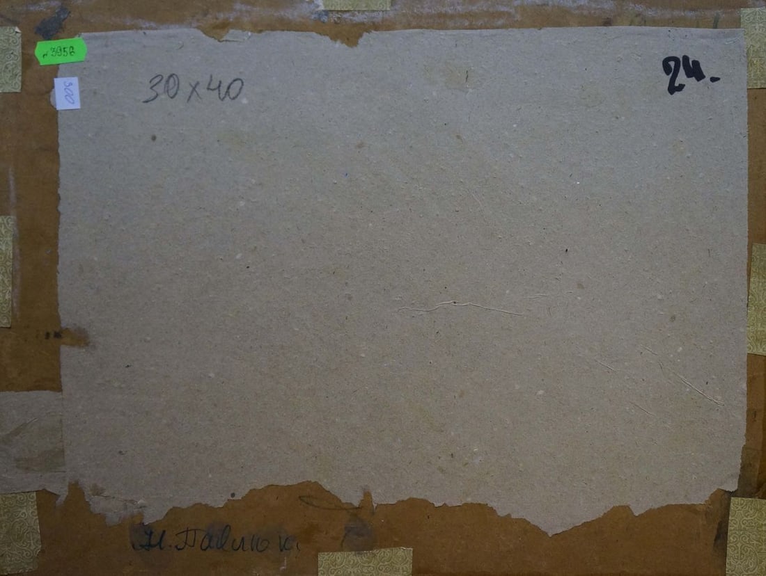 Oil painting Village landscape Pavlyuk Nikolay Artemovich - 8