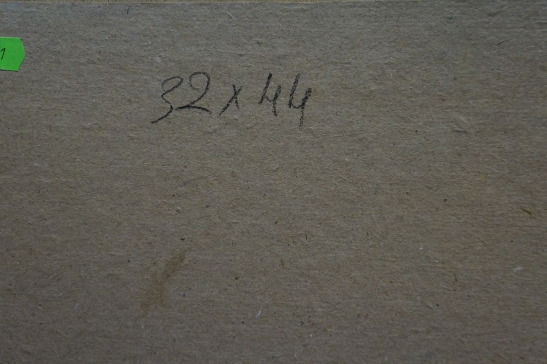 Oil painting Courtyard landscape Kalatsyuk Yakov Alekseevich - 8