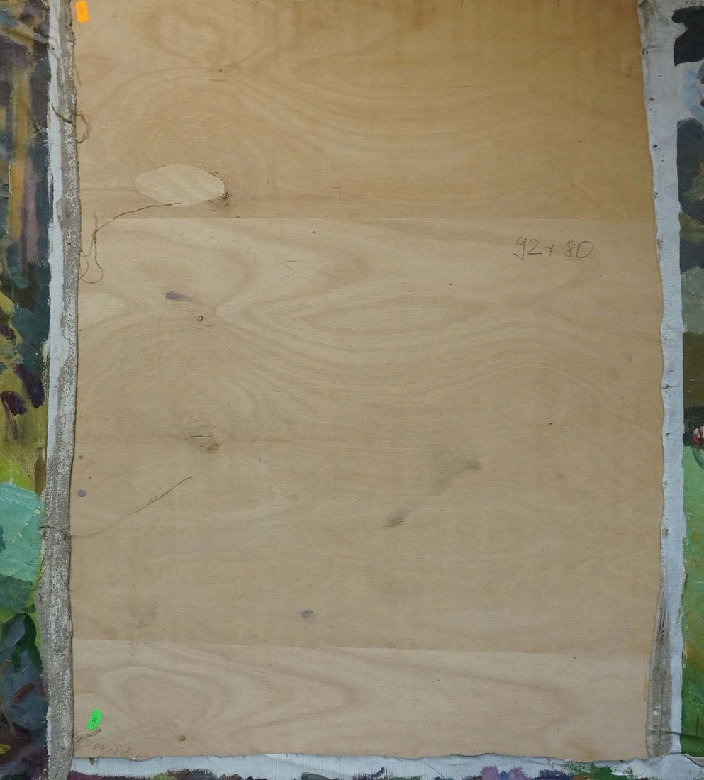 Oil painting House in the woods - 7