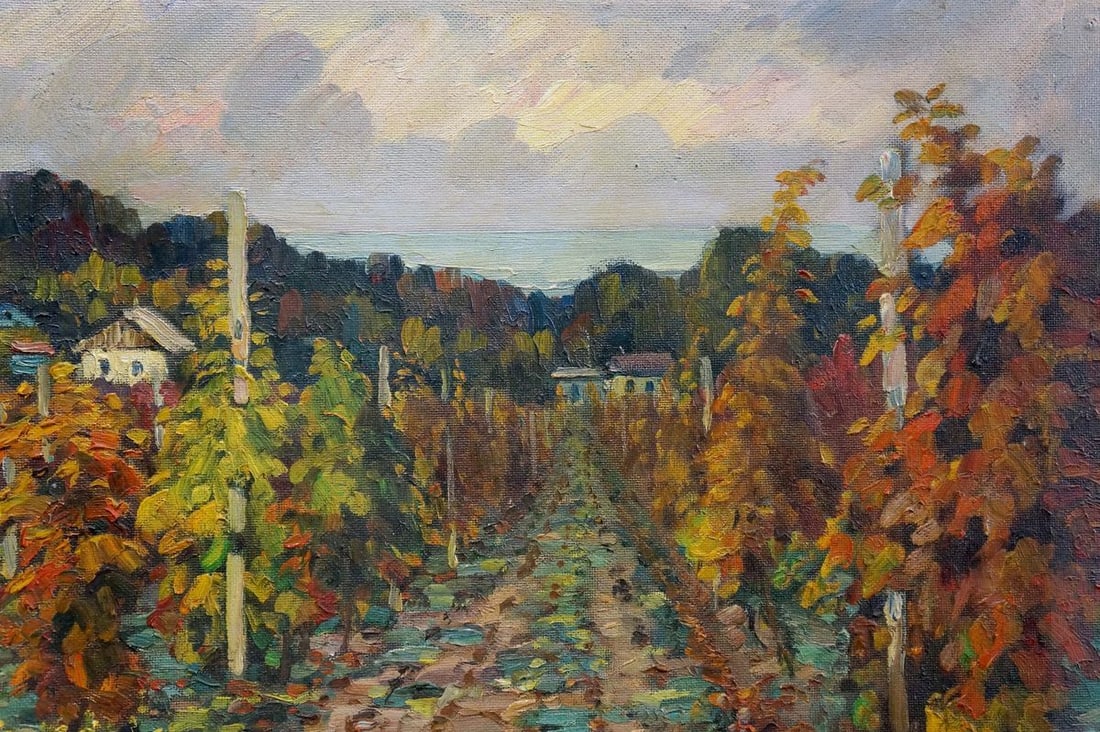 Oil painting Vineyards Kolomoitsev Petr Mikhailovich - 4