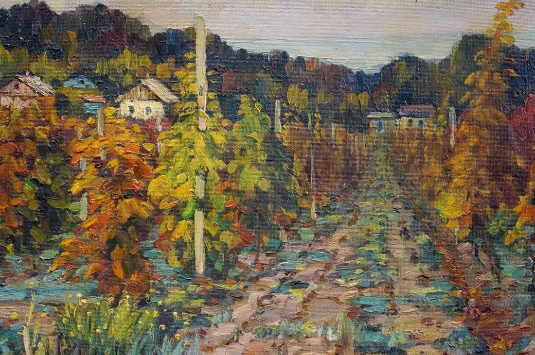 Oil painting Vineyards Kolomoitsev Petr Mikhailovich - 6