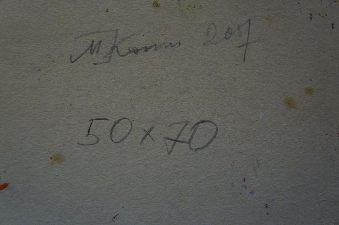 Oil painting Village landscape Kokin Mikhail Alexandrovich - 8