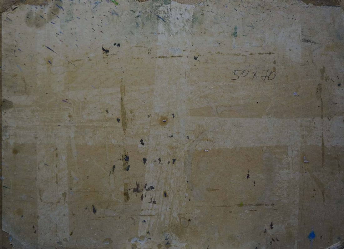 Oil painting Village street Kisel Ivan Gordeevich - 7