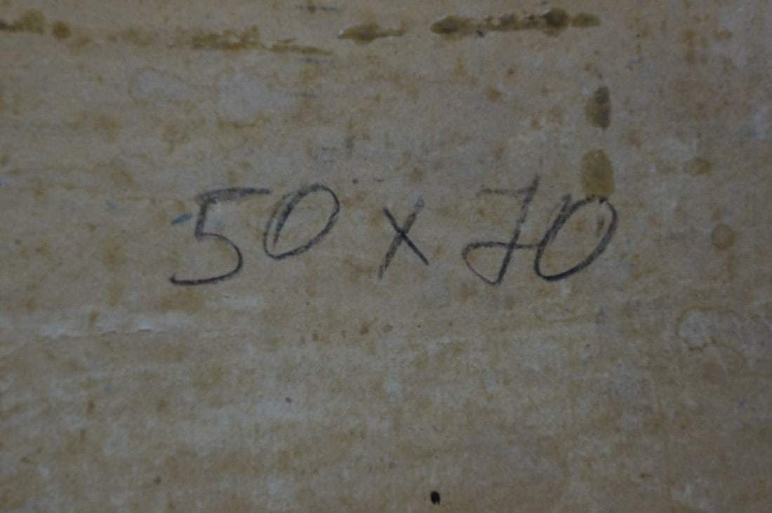 Oil painting Village street Kisel Ivan Gordeevich - 8