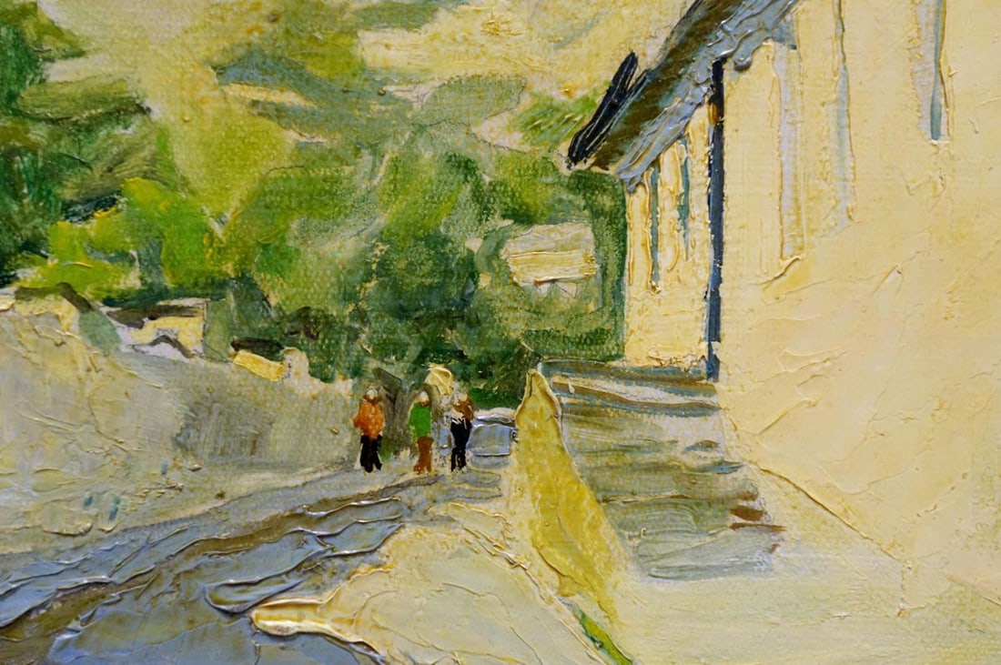 Oil painting The streets of the city Miroshnichenko Pavel Petrovich - 6